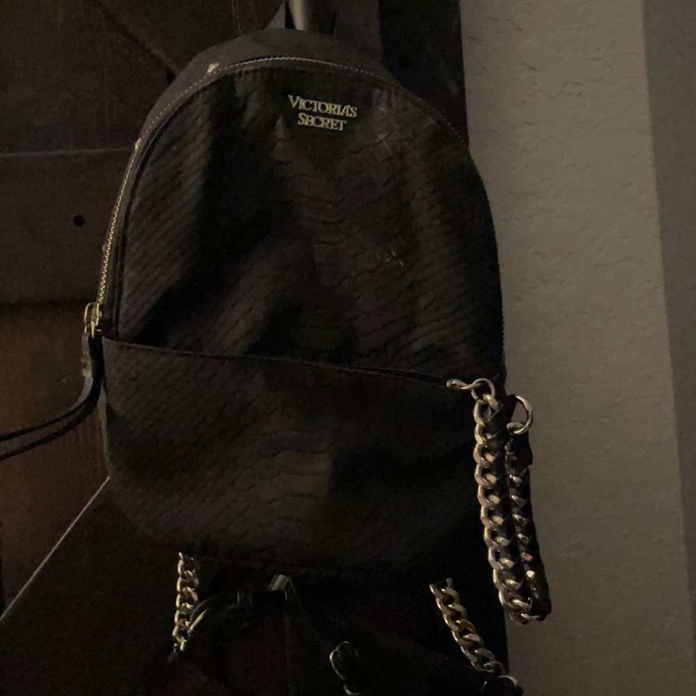 Grey Victoria’s Secret Backpack.